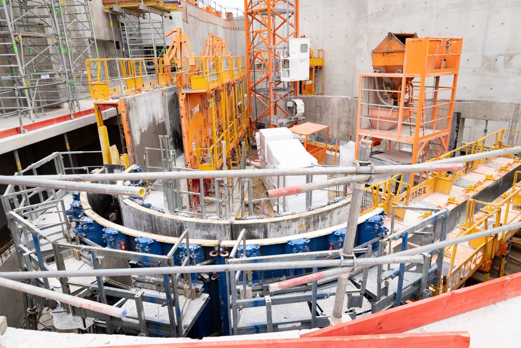 Visite d’avancée du chantier du PRISME, à l’occasion des J-500 des Jeux Paralympiques