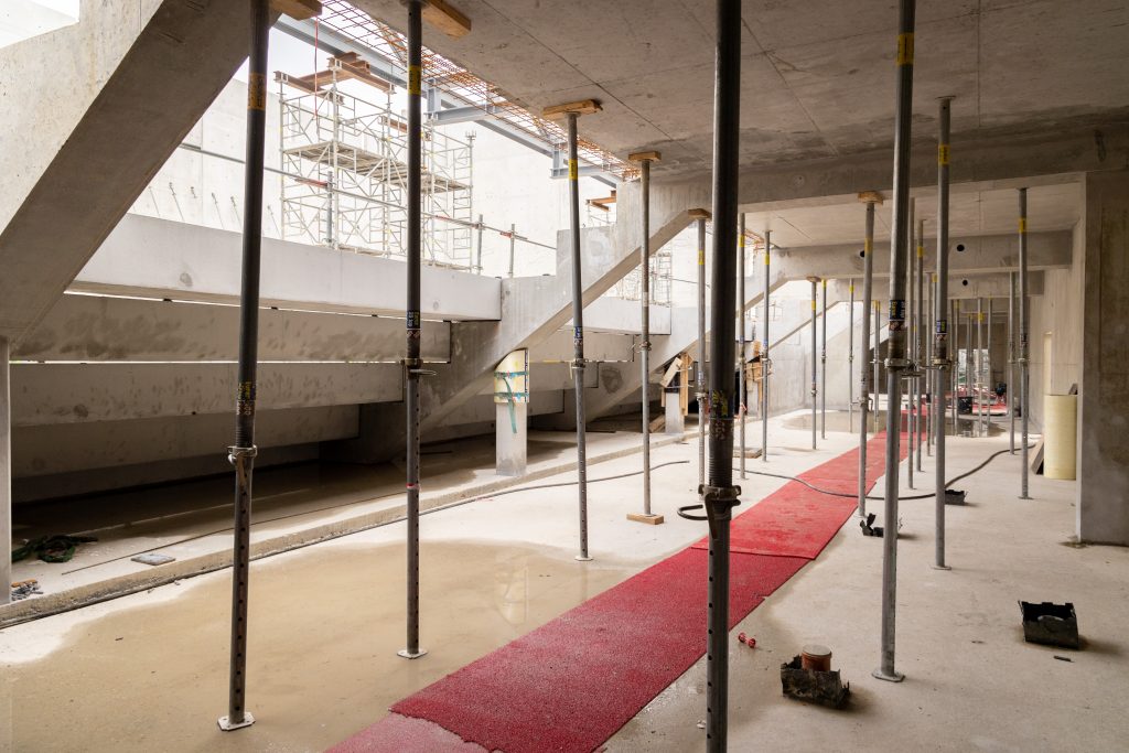 Visite d’avancée du chantier du PRISME, à l’occasion des J-500 des Jeux Paralympiques