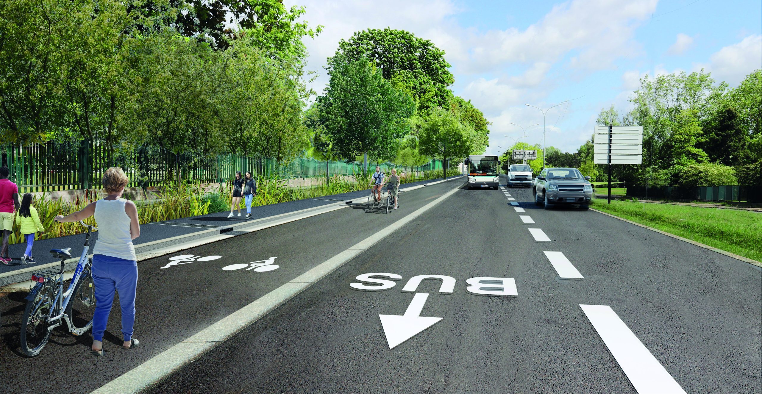 piste cyclable