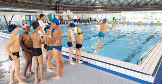 Séance de natation 
