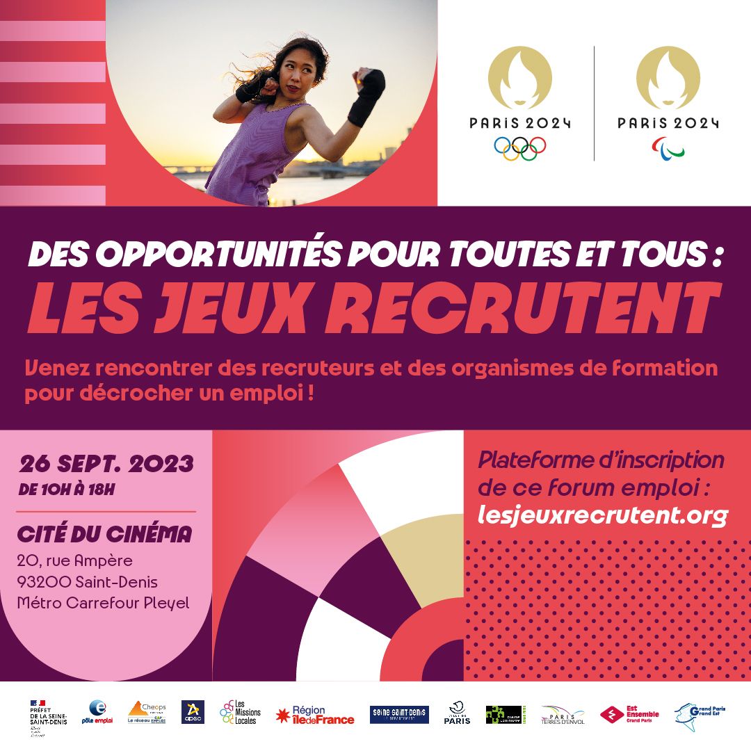 Les JO recrutent