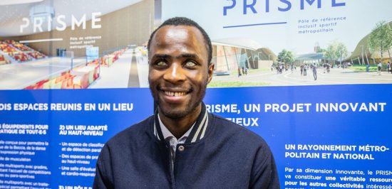 portrait du joueur de cécifoot Yvan Wouandji