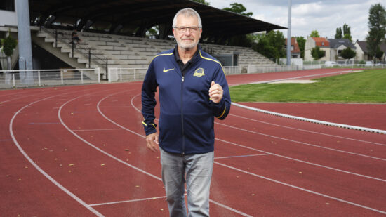 Portrait Jean-Pierre Dahm, juge de marche